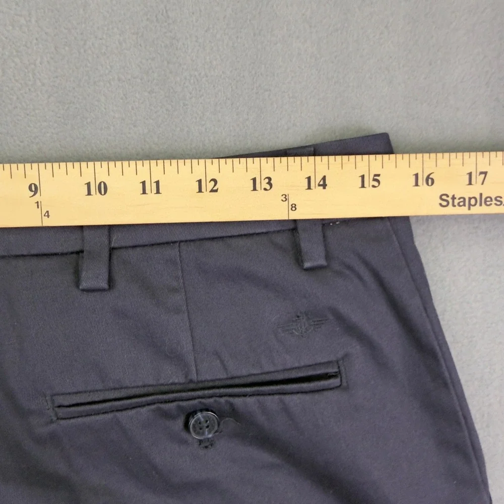 Dockers Slim Fit Chinos 31x30 Navy Blue Flex Comfort Cotton Stretch Pants